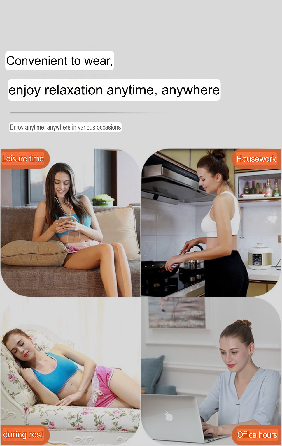 Konka Abdomen Massage Belt with Heat Therapy & fat Burner