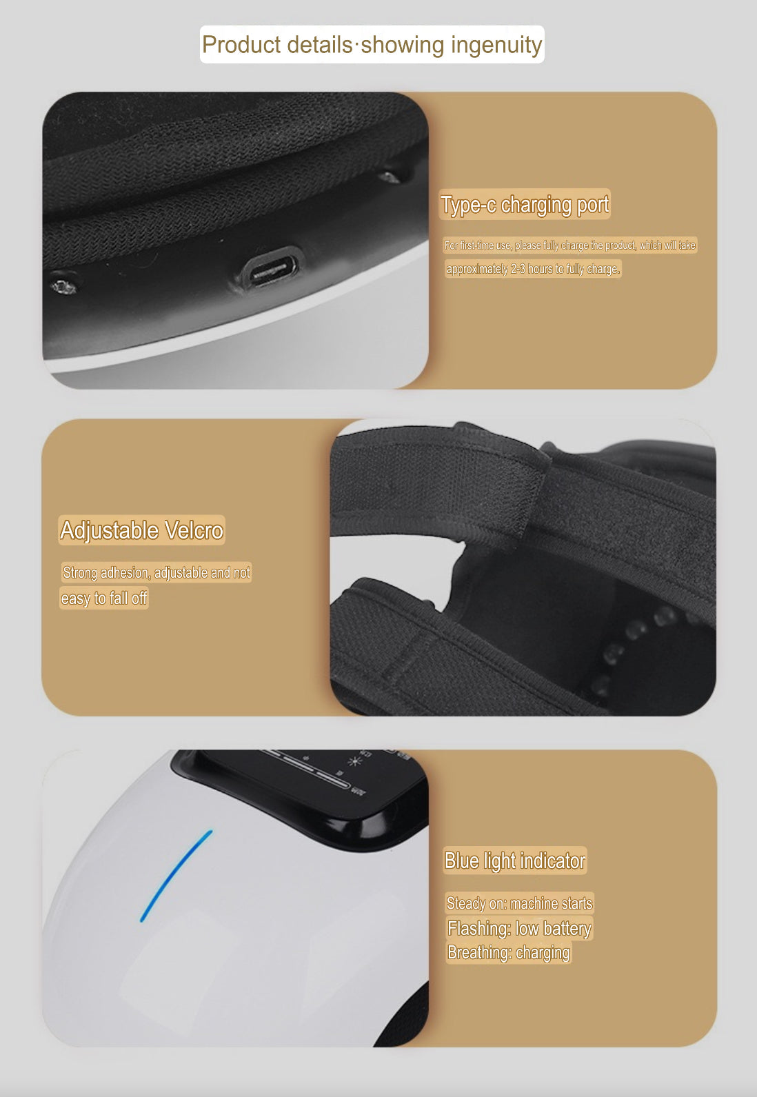 FORTHIQ Smart Heating Knee massagers