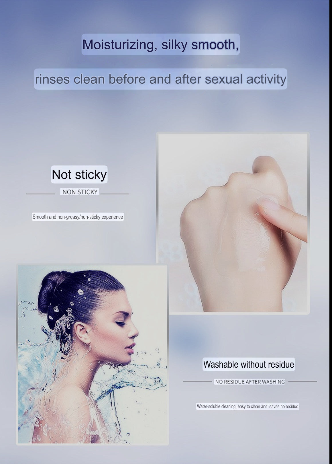 Water Based lubricant for Men & Women - 500ml