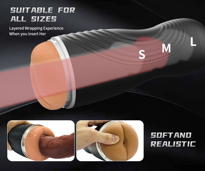 Anal male  masturbator cup