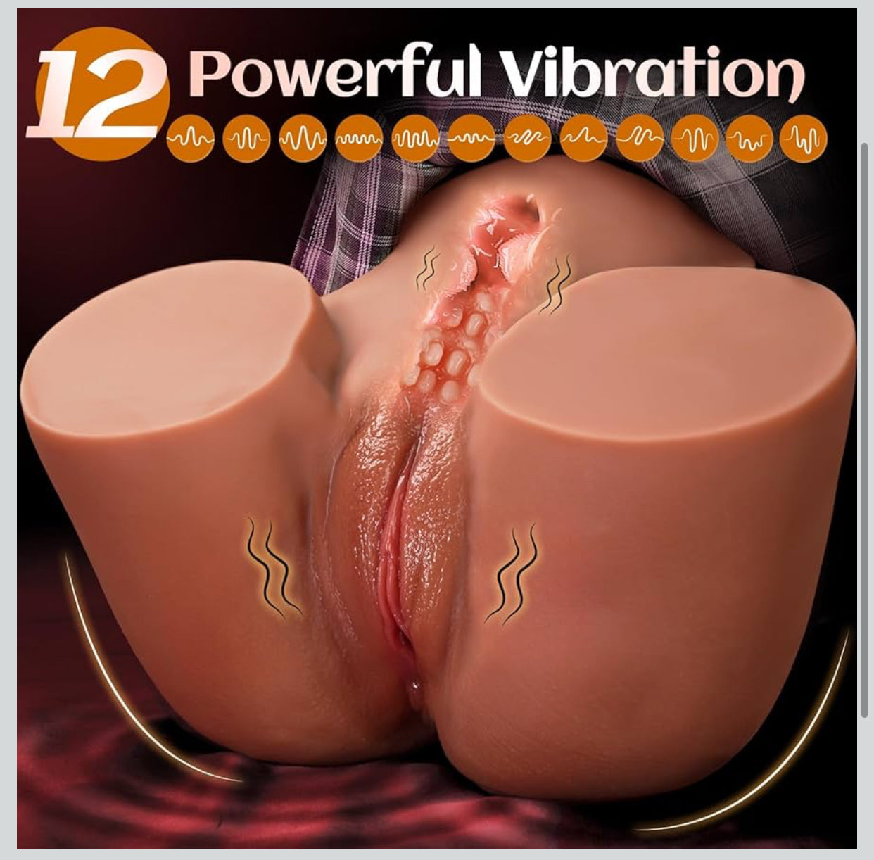 Synch Ai App  controlled vibrating Sex Doll soft Realistic masturbar