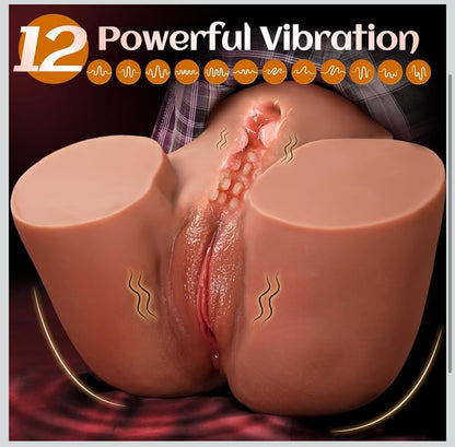 Synch Ai App  controlled vibrating Sex Doll soft Realistic masturbar