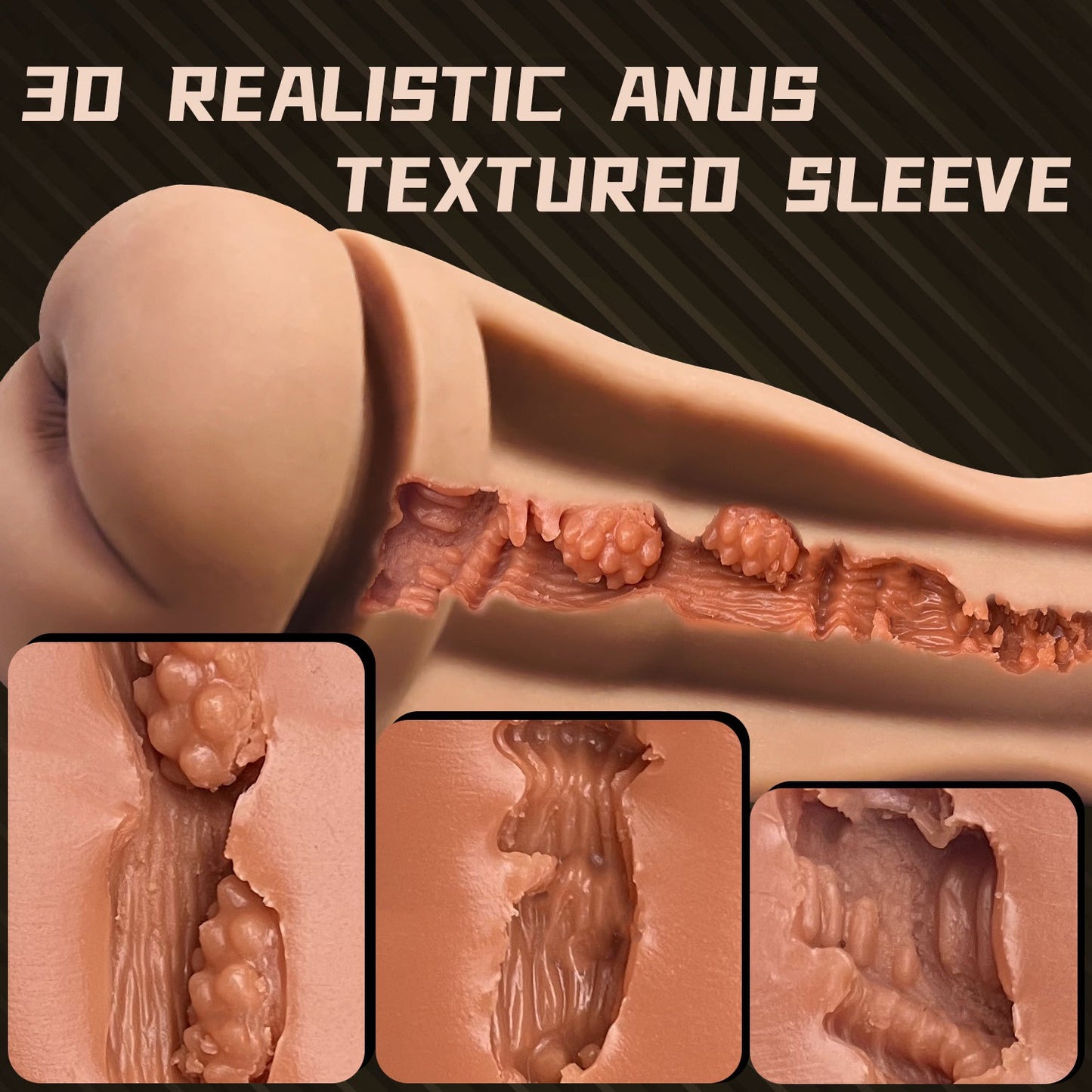 Anal male  masturbator cup