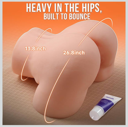 Realistic Adult Toys Sex Dolls Stroker 3D Lifelike Soft Butt with Vagina Anal sex pleasure