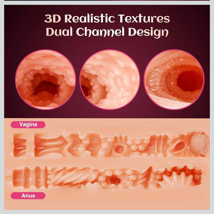 Synch Ai App  controlled vibrating Sex Doll soft Realistic masturbar