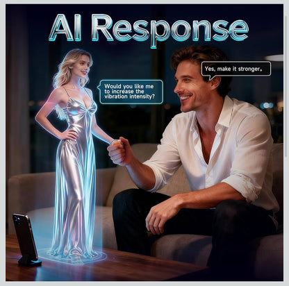 Synch Ai App  controlled vibrating Sex Doll soft Realistic masturbar