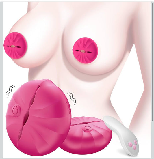 Nipple clamps vibrator